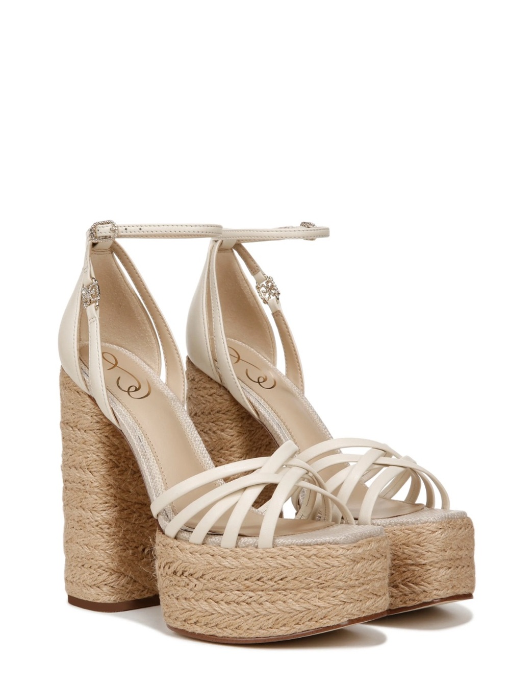 Sam Edelman Kade Ankle Strap Espadrille Plattorm Sandal